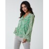 Chiffon Frill Blouse