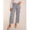 Paisley Wide Leg Culotte Trousers