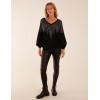 V Neck Diamante Jumper