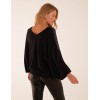 V Neck Diamante Jumper