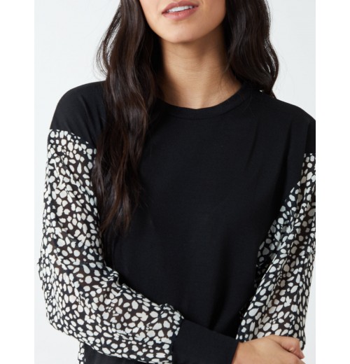 Appaloosa Spot Batwing Oversized Top