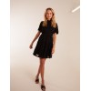 Angel Sleeve Velvet Burnout Dress