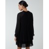 Double Pleated Key Frill Dress